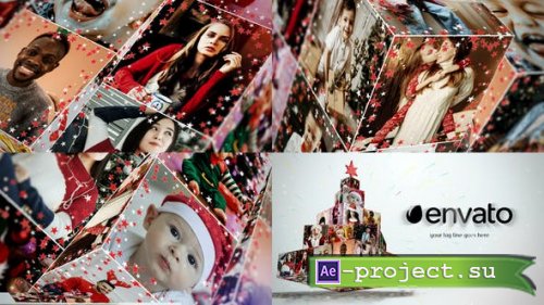 Videohive - Christmas Tree Photo Opener - 49662845 - Project for After Effects