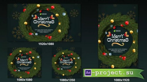 Videohive - Merry Christmas || Social Media - 49674322 - Project for After Effects