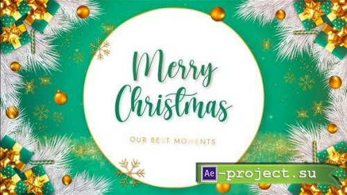 Videohive - Merry Christmas Slideshow | New Year 2024 - 48270816 - Project for After Effects