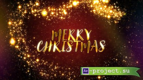 Videohive - Sparkles Particles and Creative Christmas Opener - 49699763 - Project for After Effects