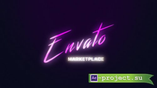 Videohive - Retro Future Shining Logo - 49704774 - Project for After Effects