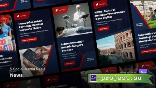 Videohive - Social Media Reels - News After Effects Template - 49718021 - Project for After Effects