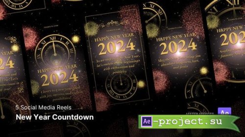 Videohive - Social Media Reels - New Year Countdown After Effects Template - 49717916 - Project for After Effects