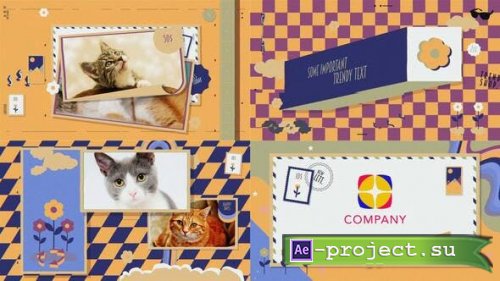Videohive - Trendy Retro Intro - 49702371 - Project for After Effects