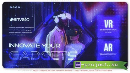 Videohive - Future Techno Promo - 49738305 - Project for After Effects