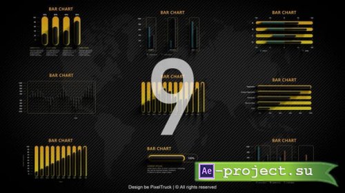 Videohive - Infographic Bar Charts - 49687604 - Project for After Effects