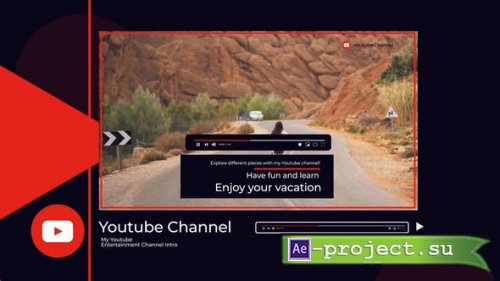 Videohive - Youtube Intro - 49707765 - Project for After Effects