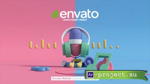 Videohive - Music Logo - 49708213 - Project for After Effects