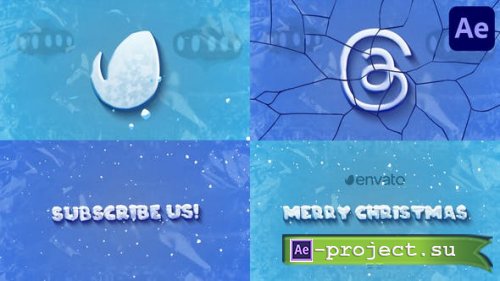 Videohive - Christmas Ice Logo for After Effects - 49717312 - Project for After Effects