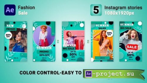 Videohive - Fashion Sale Instagram Stories - 47381280 - Project for After Effects