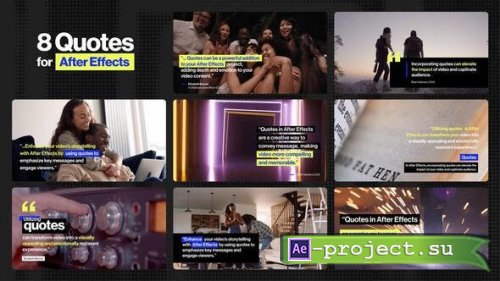 Videohive - Quotes Video Template - 49724779 - Project for After Effects
