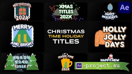 Videohive - Christmas Time Holiday Titles | After Effects - 49657061 - Project for After Effects