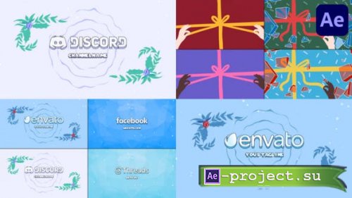 Videohive - Christmas Gift Unboxing Logo Opener Pack | After Effects - 49621228 - Project for After Effects