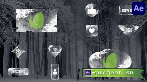 Videohive - Xmas Ice Plates and Gadgets for After Effects - 49596282 - Project for After Effects