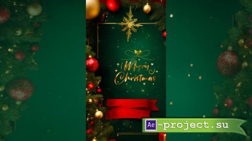 Videohive - Christmas Greetings 3D Design Instagram Story - 49758630 - Project for After Effects
