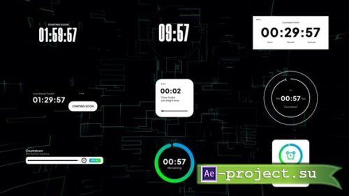 Videohive - Countdown and Timer - 49767409 - Project for After Effects 