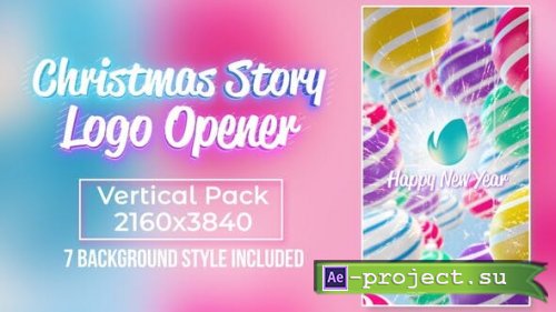 Videohive - Christmas Story Logo Opener - 49751197 - Project for After Effects