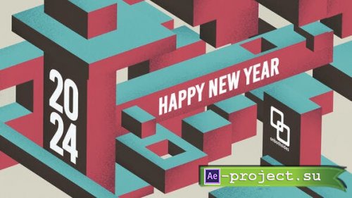 Videohive - Isometric New Year - 49437139 - Project for After Effects
