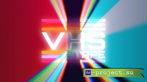 Videohive - Retro Wave Logo - 49765850 - Project for After Effects