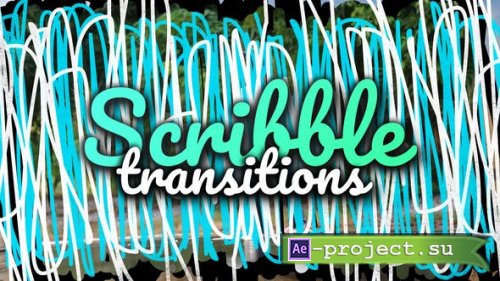 Videohive - Scribble Transitions - 49793946 - Project for After Effects