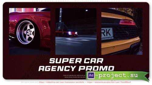 Videohive - Supercars Agency - Multiscreen Slideshow - 49782761 - Project for After Effects