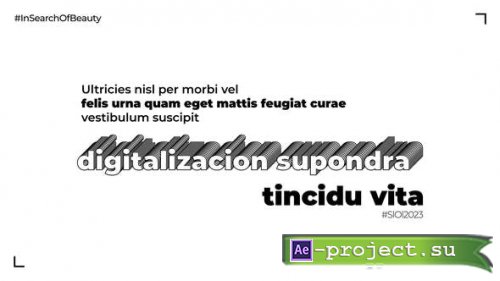Videohive - Text Typography | After Effects - 49796847 - Project for After Effects