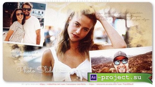 Videohive - Elegant Inks - Photo Slideshow - 49800925 - Project for After Effects