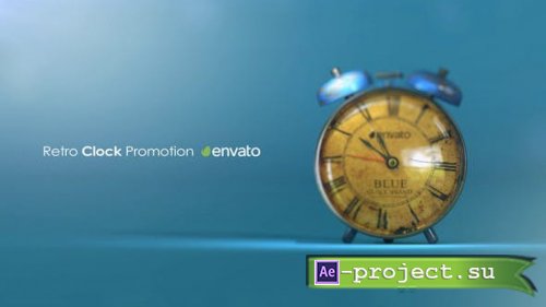 Videohive - Realistic Clock Logo - 49808116 - Project for After Effects