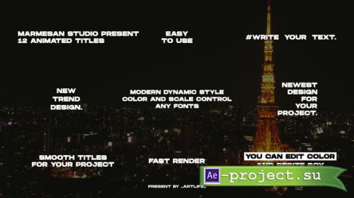 Videohive - Text Animation | After Effects - 49816017 - Project for After Effects