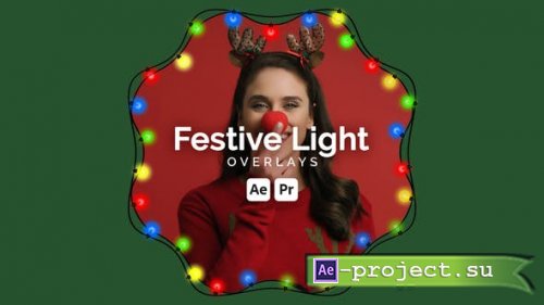 Videohive - Festive Light Overlays - 49833221 - Project for After Effects