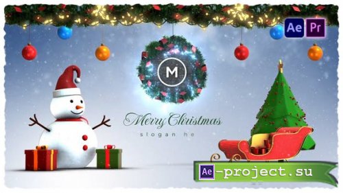 Videohive - Christmas Winter Logo Reveal - 49836059 - Project for After Effects