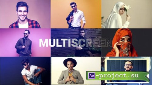 Videohive - Rythmic Smooth Dynamic Opener Multiscreen Slideshow - 49841262 - Project for After Effects