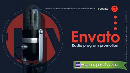 Videohive - Old Microphone Logo - 49844459 - Project for After Effects