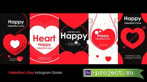 Videohive - Valentine's Day Instagram - 49844552 - Project for After Effects