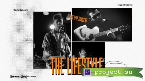 Videohive - Rock Music Slideshow - 43056659 - Project for After Effects