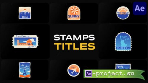 Videohive - Stamps Titles | After Effects - 49814014 - Project for After Effects