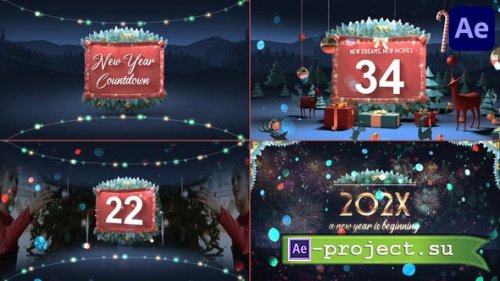 Videohive - New Year Countdown for After Effects - 49831063 - Project for After Effects