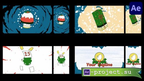 Videohive - Christmas Morphing Logo for After Effects - 49850293 - Project for After Effects