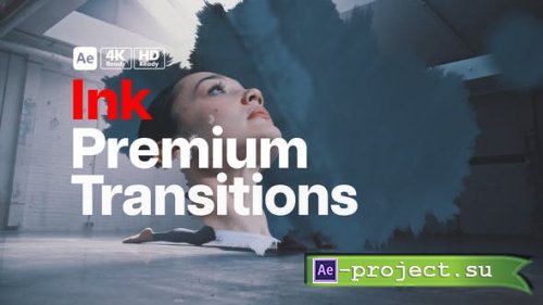 Videohive - Premium Transitions Ink - 49833315 - Project for After Effects