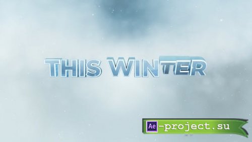 Videohive - Winter 3D Text Trailer - 49839246 - Project for After Effects