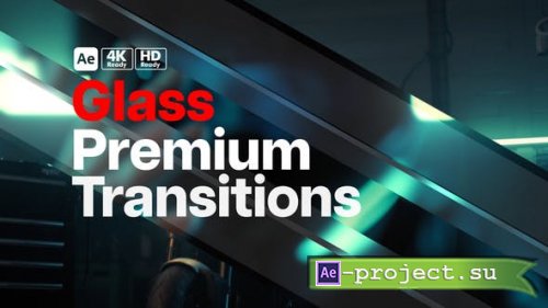 Videohive - Premium Transitions Glass - 49872006 - Project for After Effects