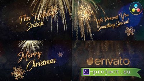 Videohive - Celebrate Christmas for DaVinci Resolve - 49510013 - DaVinci Resolve Templates
