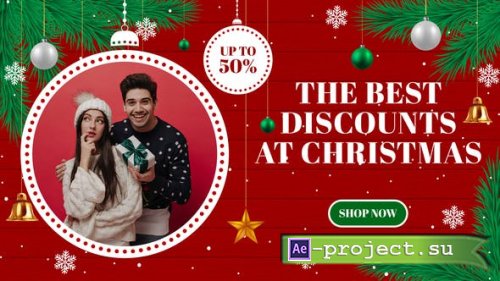 Videohive - Christmas Sale Slides Promo - 49868779 - Project for After Effects