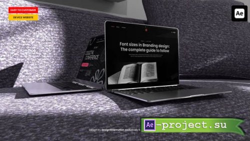 Videohive - Laptop Mockup - 49588485 - Project for After Effects