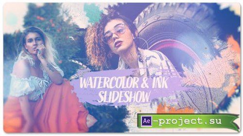 Videohive - Watercolor & Ink Slideshow - 49399794 - Project for After Effects