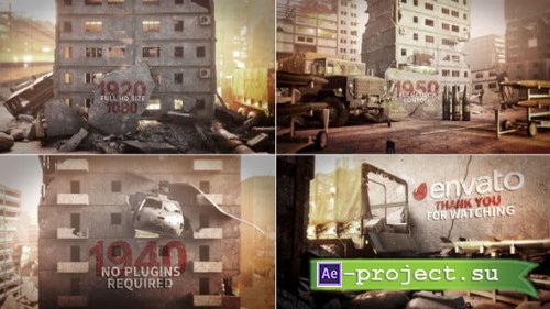 Videohive - World War Opener - 49772433 - Project for After Effects