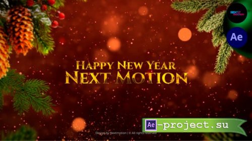 Videohive - Merry Christmas and Happy New Year Greetings - 49882375 - Project for After Effects