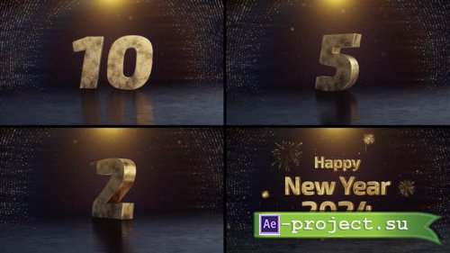 Videohive - New Year Countdown 2024 - 49920548 - Project for After Effects