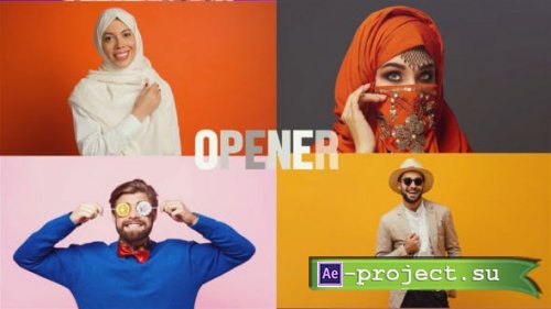 Videohive - Smooth Dynamic Slideshow | Multiscreen Opener | Split Screen - 49881517 - Project for After Effects