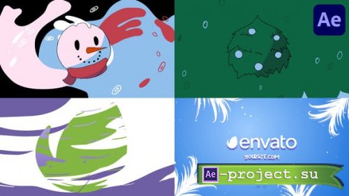 Videohive - Christmas Morphing Logo for After Effects - 49867462 - Project for After Effects